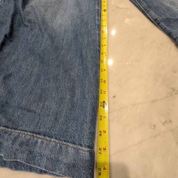 #326 Banana Republic Blue Flare & Wide Leg Jeans - Picture 6 of 8